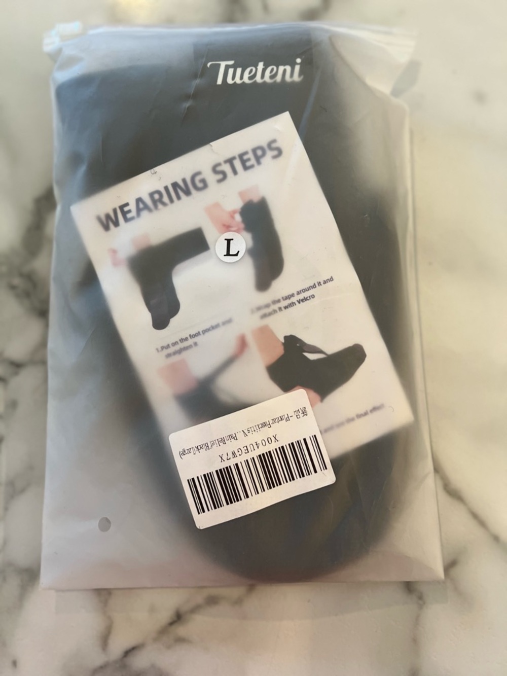 Men’s Black Casual Socks - L